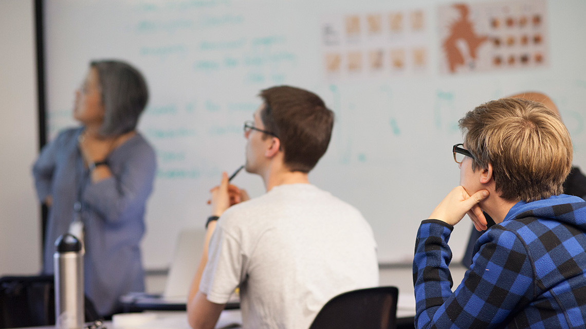 Students and faculty are equally engaged and challenge each other.