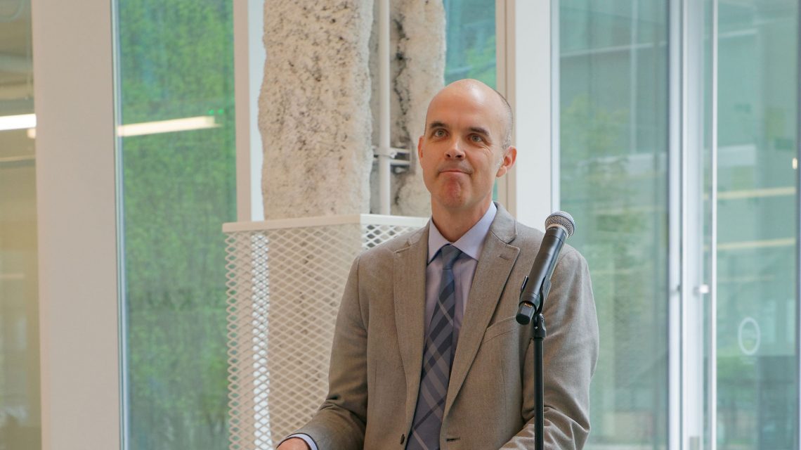 Brandon Schauer at ID Commencement 2019