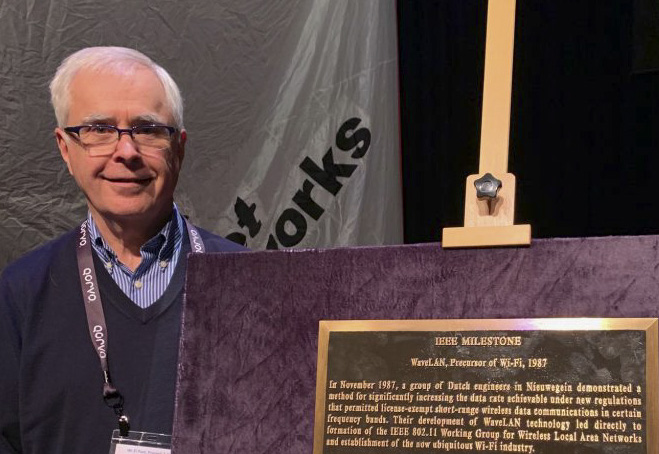 Tom MacTavish recognized with IEEE Milestone Award