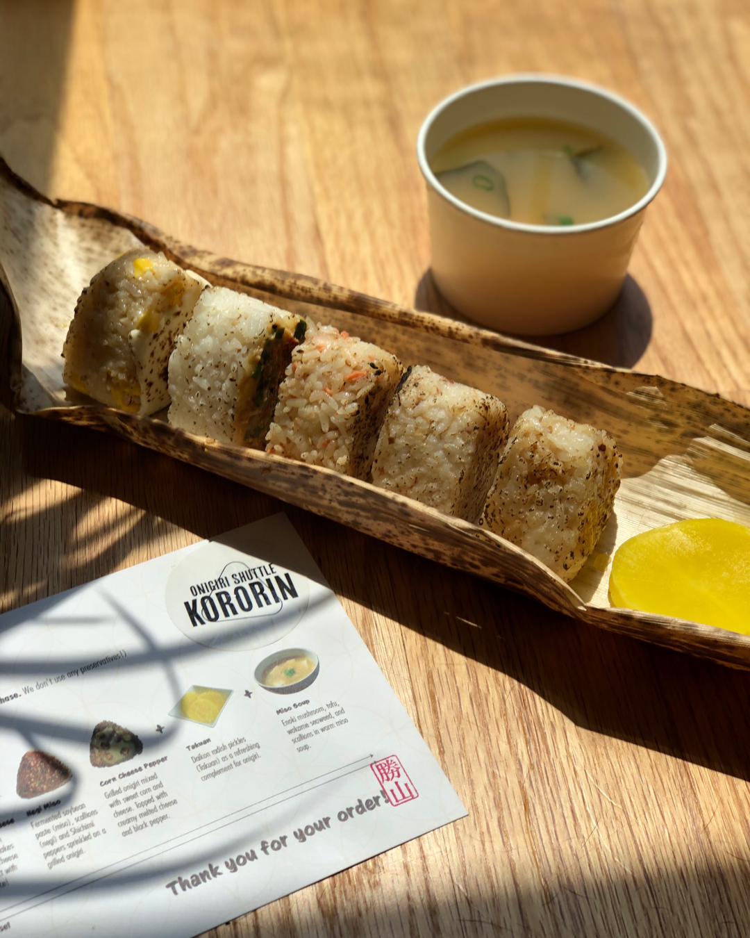 Onigiri from Onigiri Shuttle Kororin