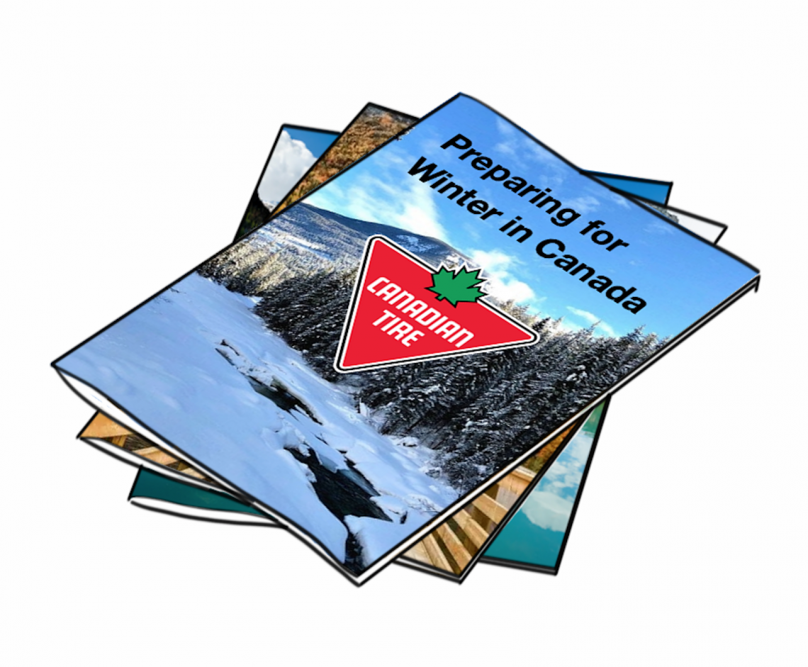 Canadian Tire welcome booklets for people new to Canada