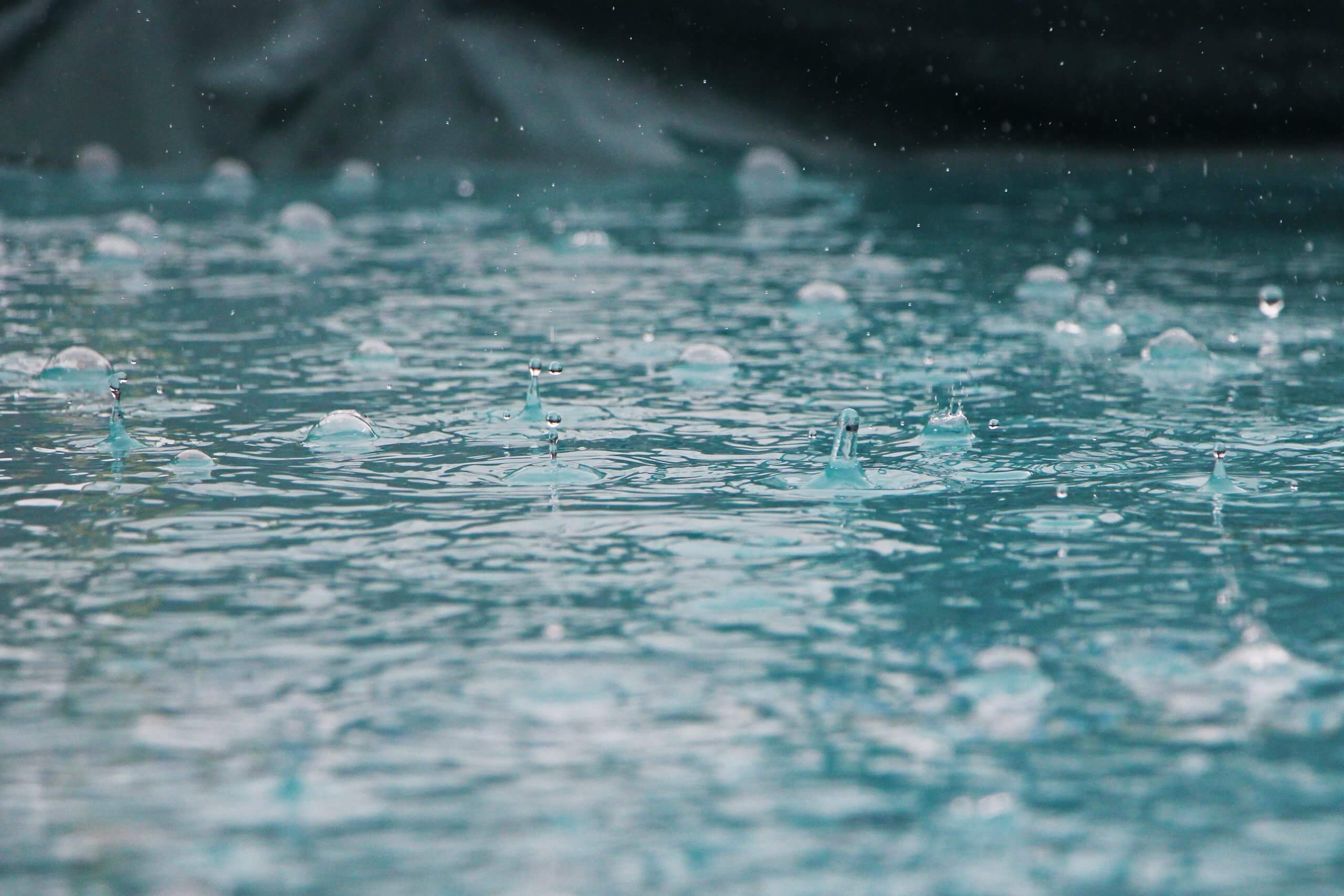 Water and droplets