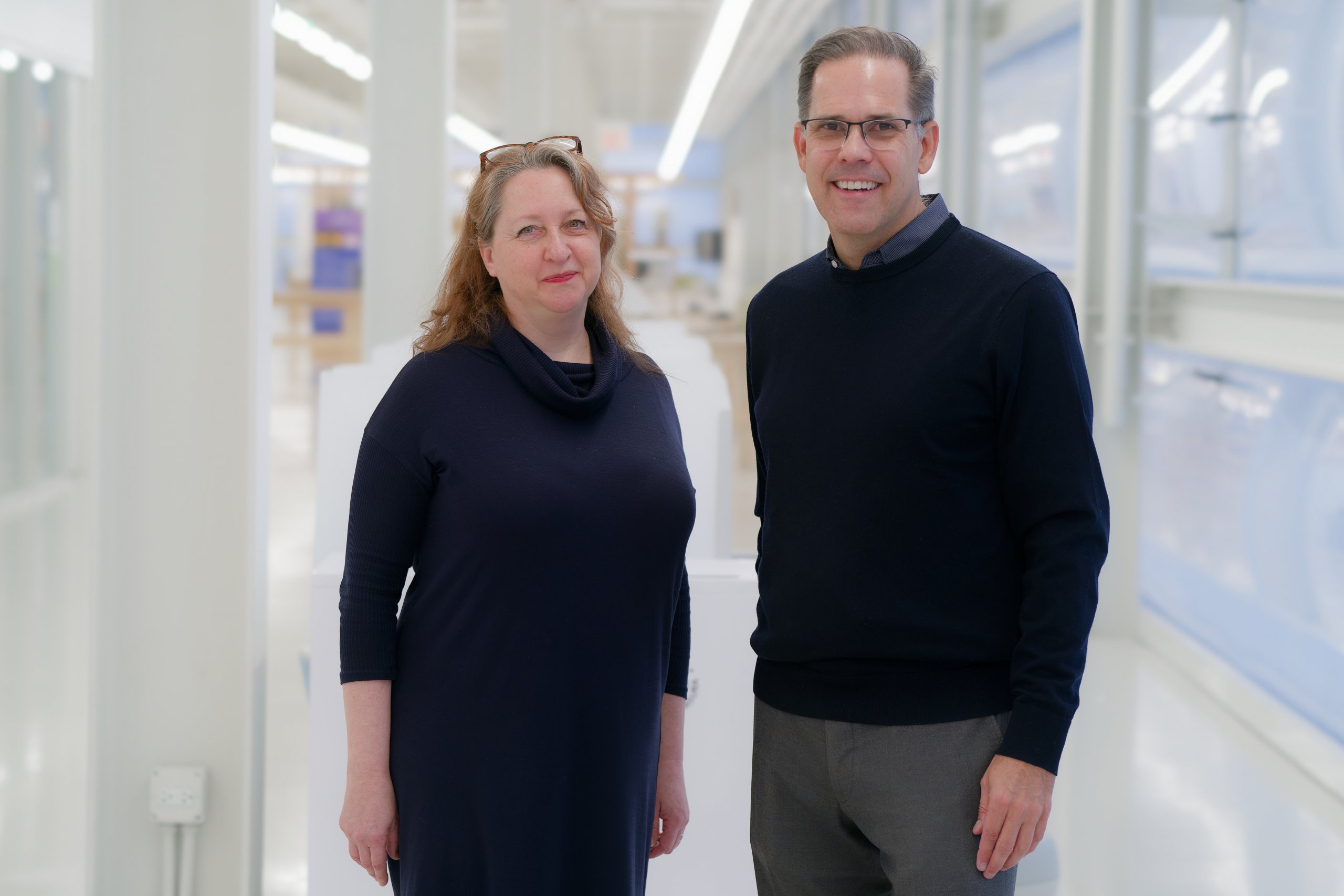 Ruth Schmidt and Carlos Teixeira