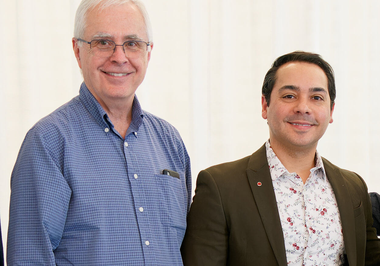 Jaime Rivera and Tom MacTavish