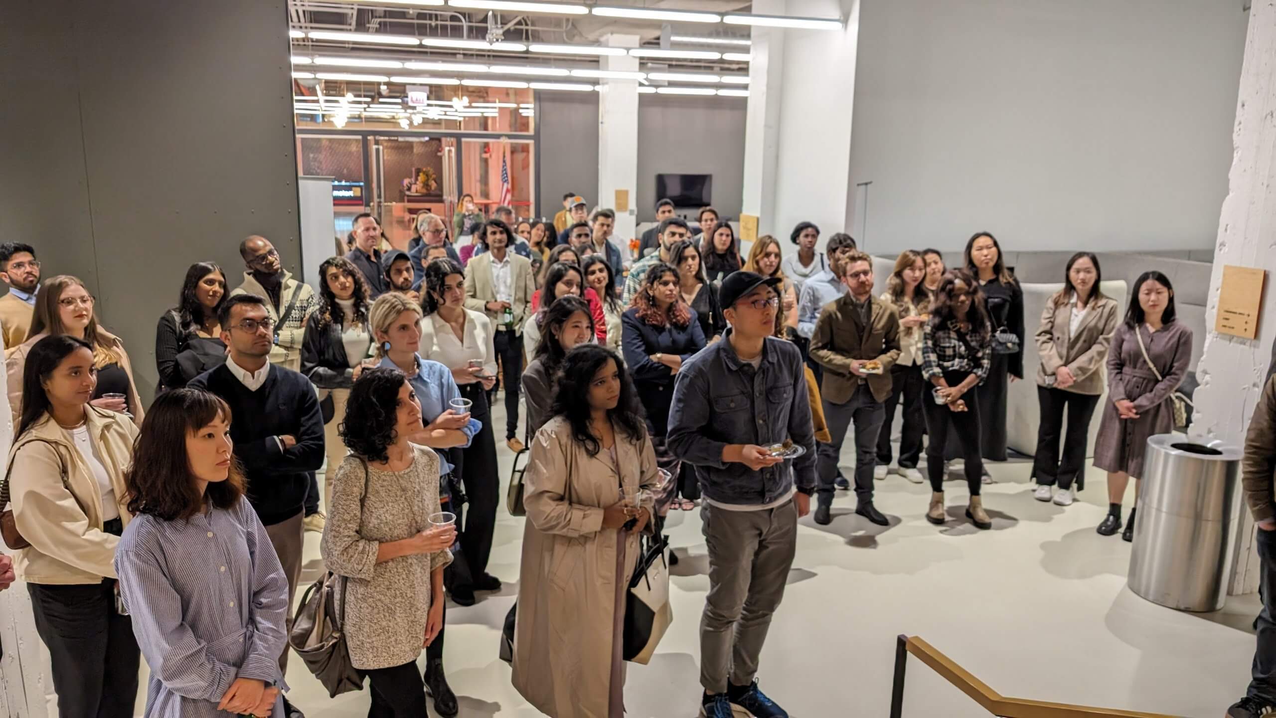 Students listening at Fall 2023 recruitID celebration