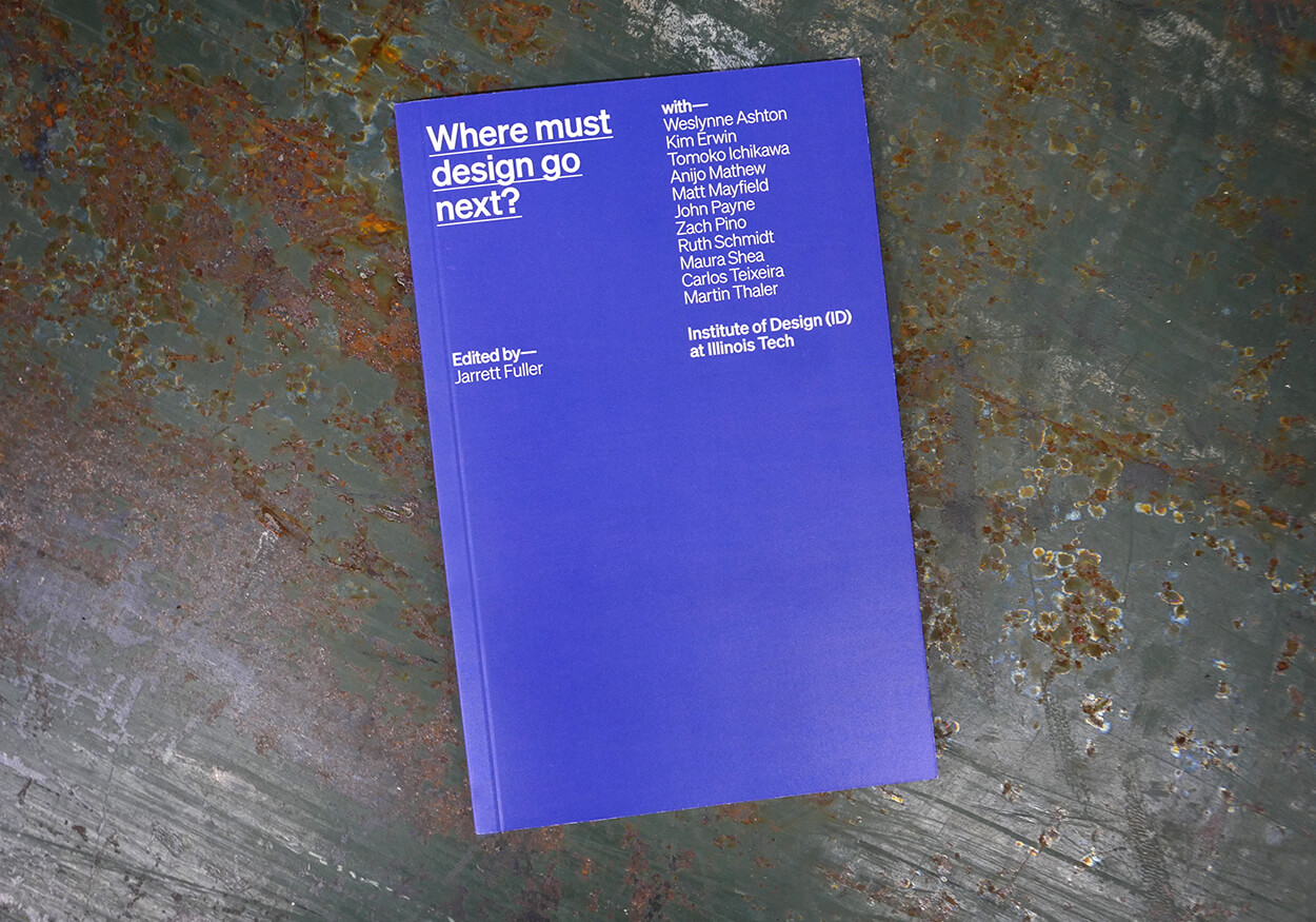 Book with the title: Where must design go next